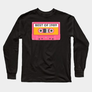 1989 Cassette Tape Long Sleeve T-Shirt